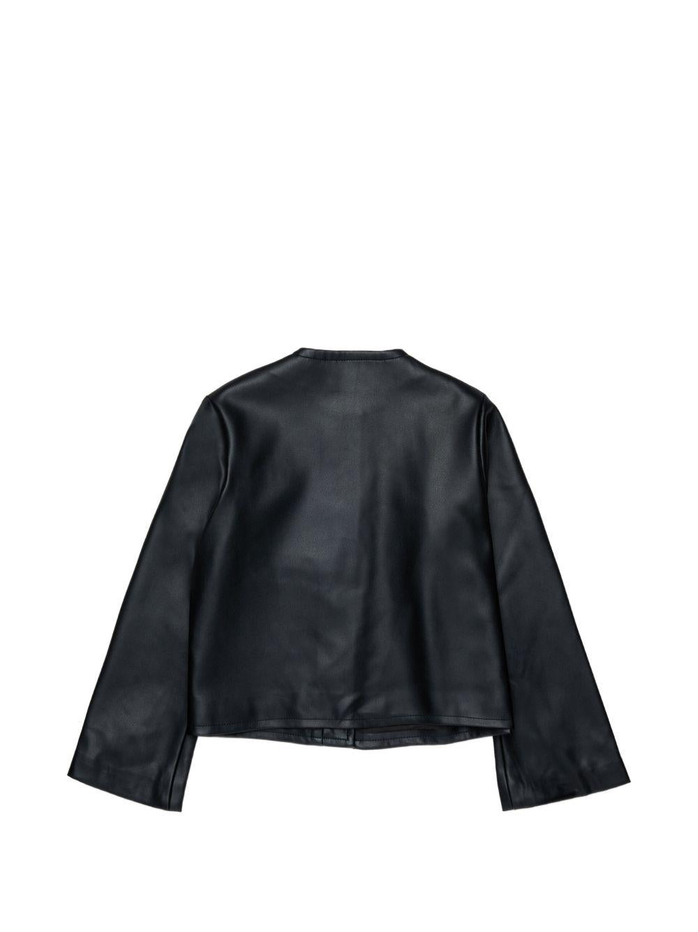 Giacca nera per bambina M01929M00W2 0M900 Marni Kids 