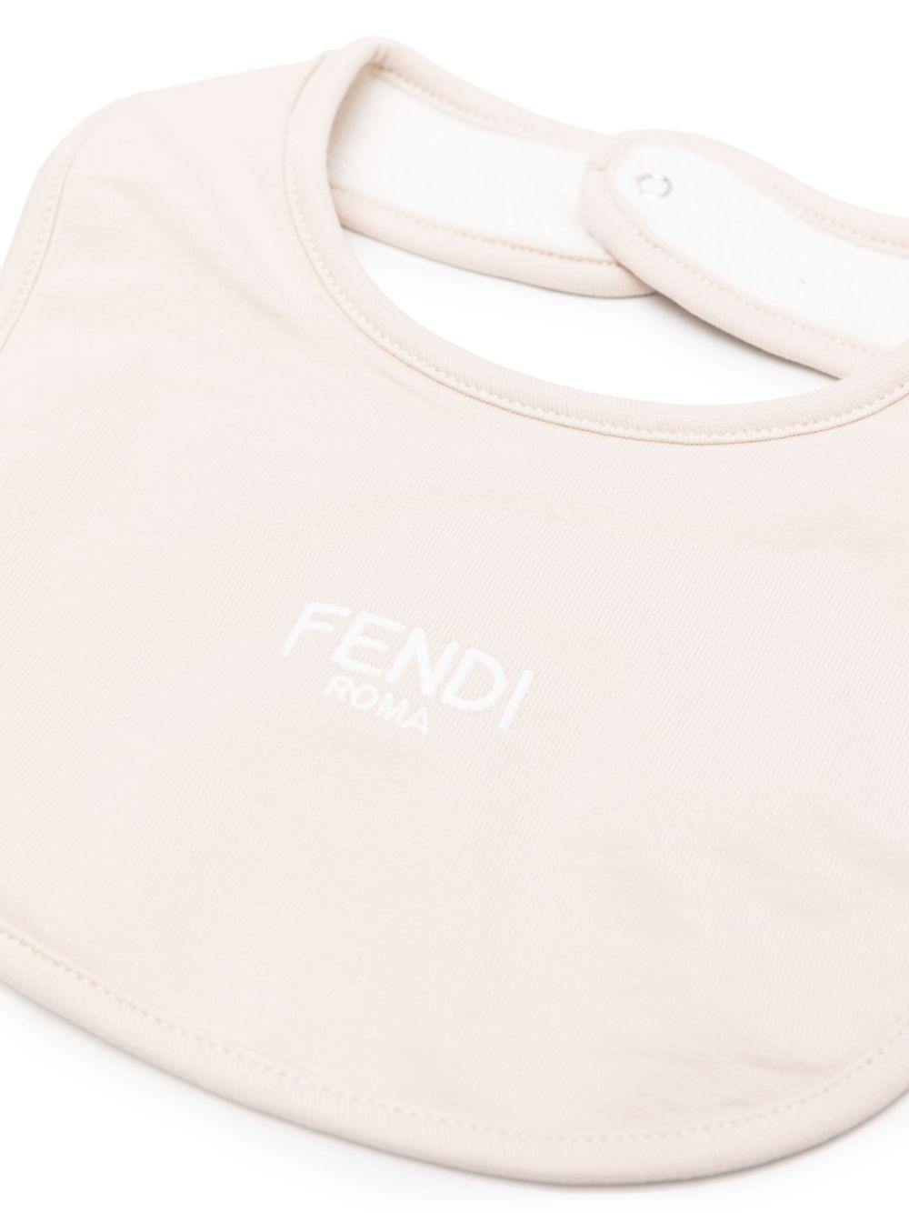 Tutina beige sabbia per neonato BUK115AQT8 F19J5 Fendi Kids 