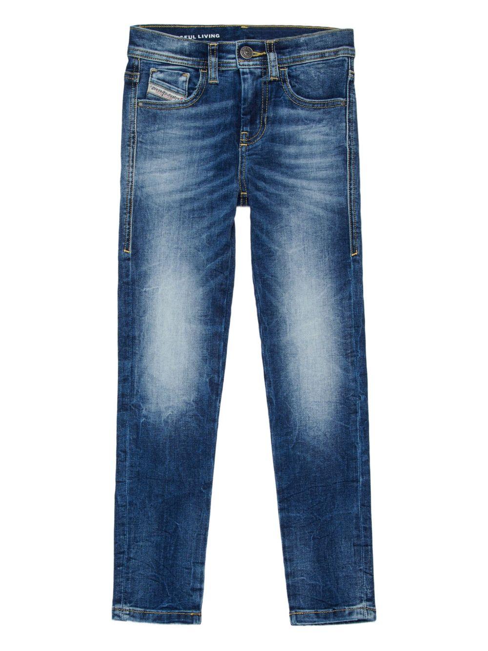 Jeans blu per bambino J00808KXBRA K01 Diesel Kids 