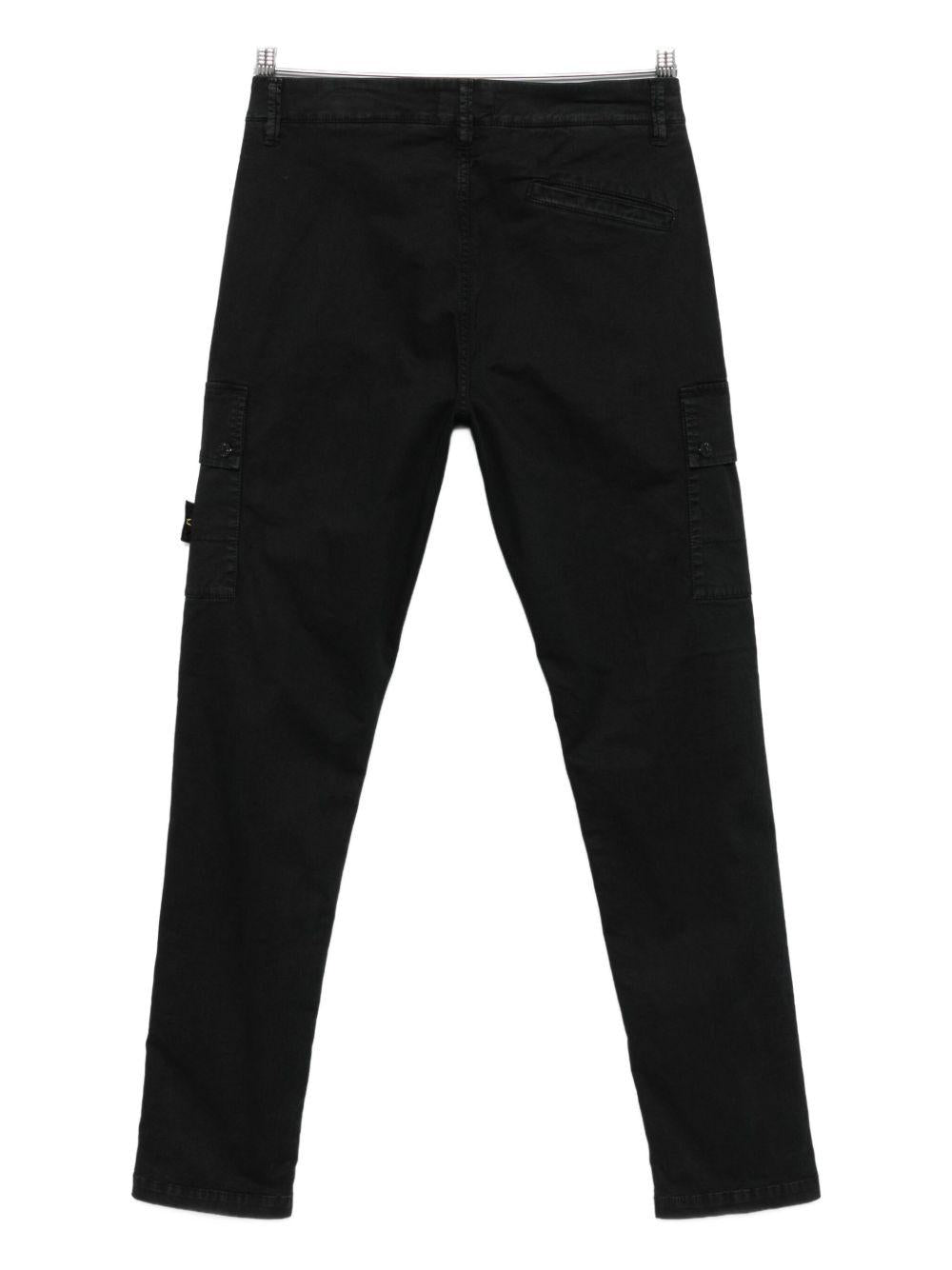 Pantalone nero per bambino 63100008S0198 V0129 Stone Island Kids 