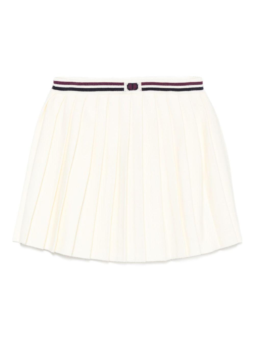 Gonna bianca sporco per bambina 252GJ3034 00435 Twin Set 