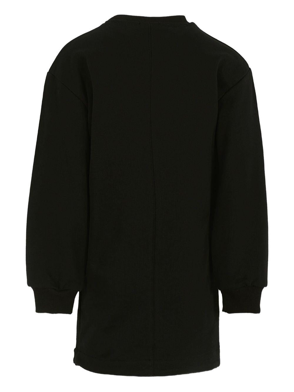 Abito nero per bambina KFAB030CFE014 N000 Pinko Kids 