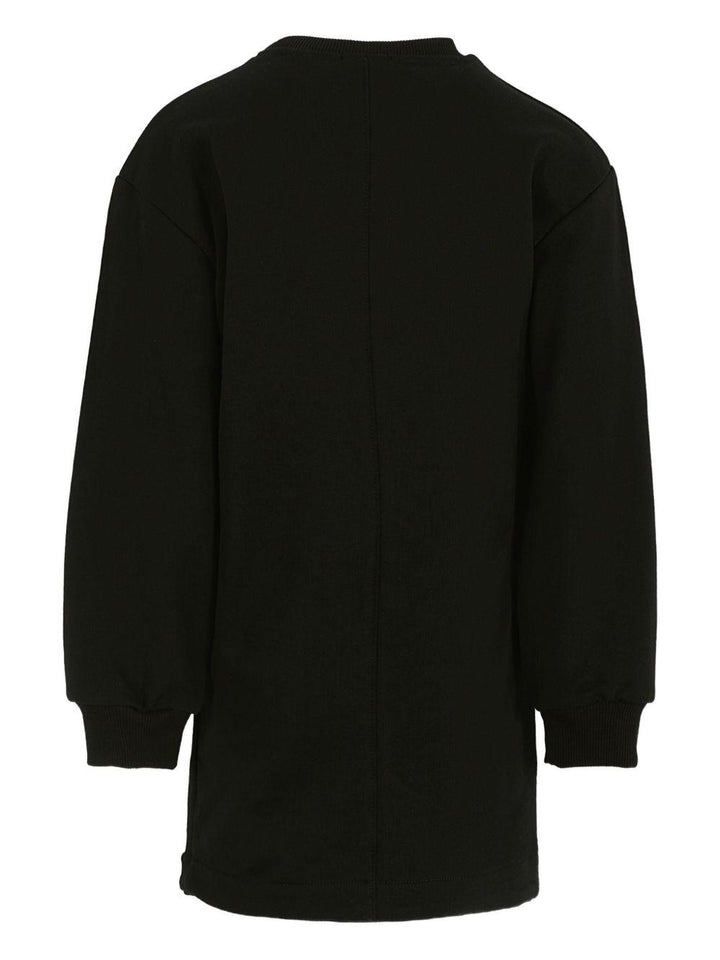 Abito nero per bambina KFAB030CFE014 N000 Pinko Kids 