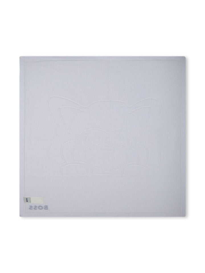 Coperta bianca per neonato