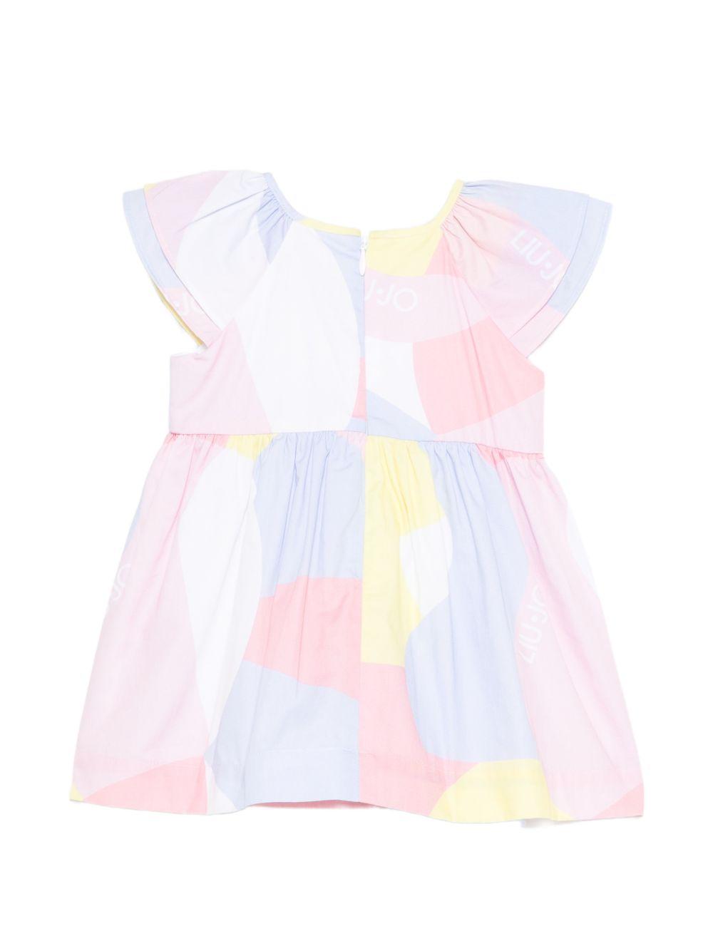 Abito multicolor per neonata HA6028T3424 U9895 Liu Jo 