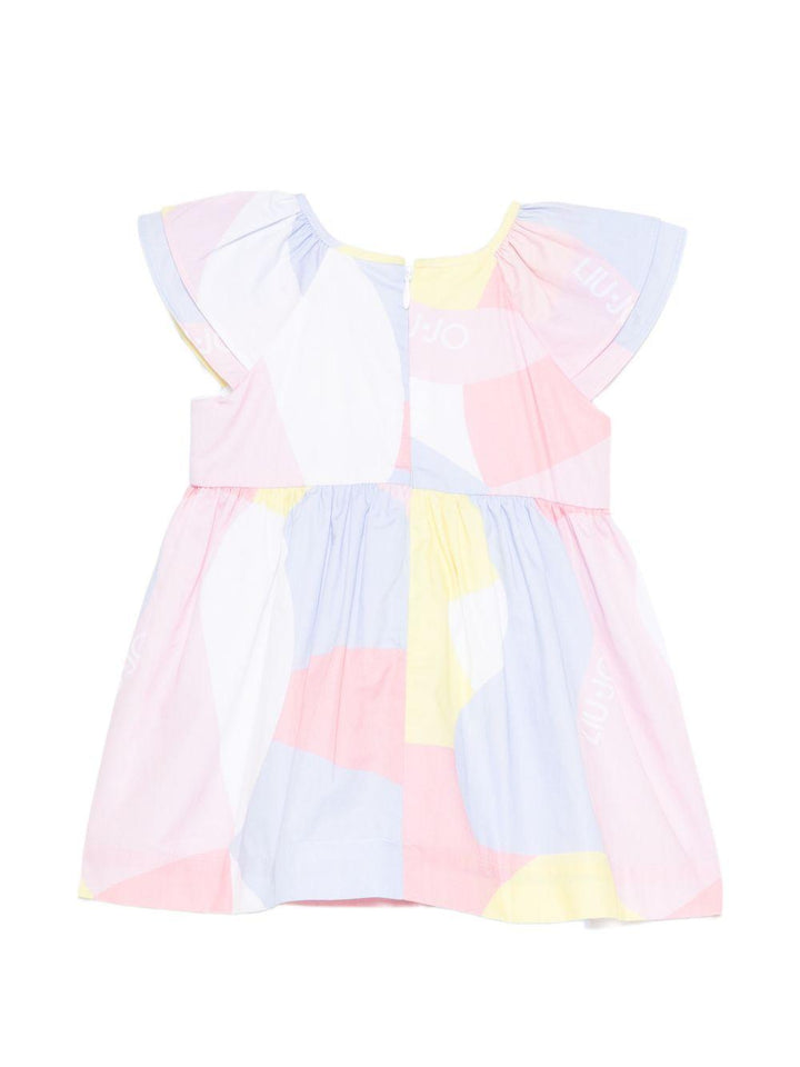 Abito multicolor per neonata HA6028T3424 U9895 Liu Jo 