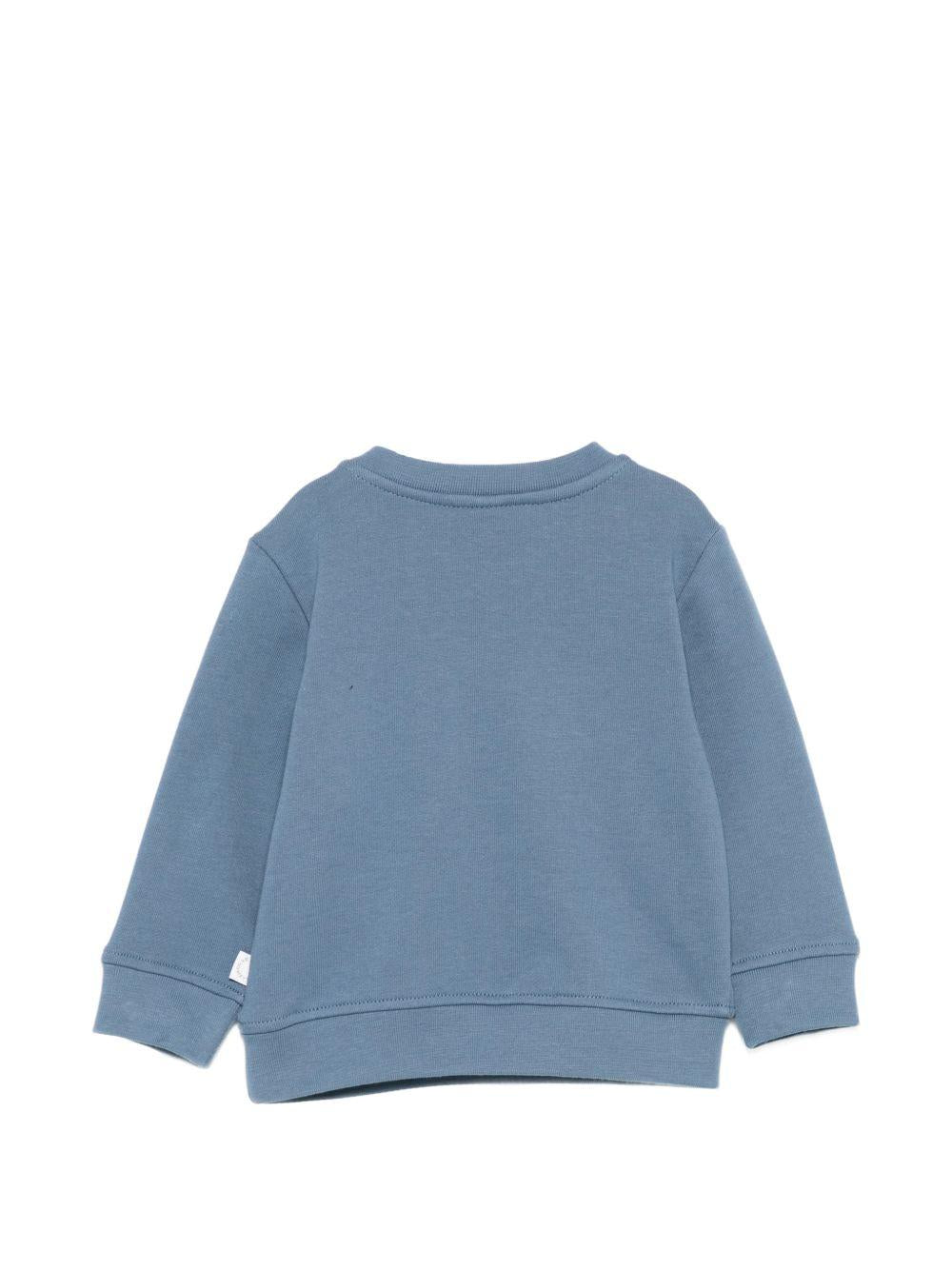 Felpa blu per neonato TY4570Z3409 61B Stella McCartney Kids 