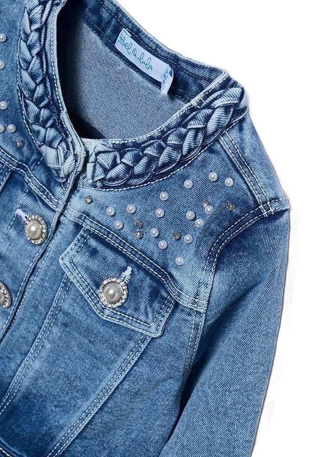 Giacca di jeans per bambina 5307 035 Abel & Lula 