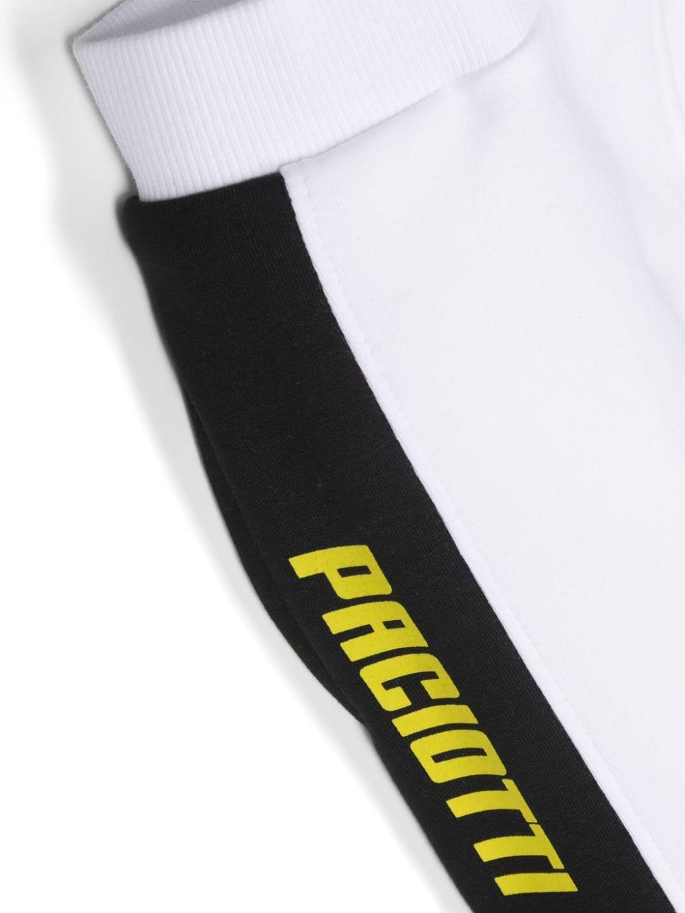 Black and white sports suit for boys