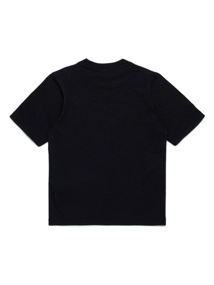 T-shirt nera per bambino