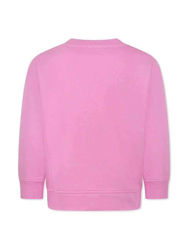Felpa rosa bubblegum per bambina