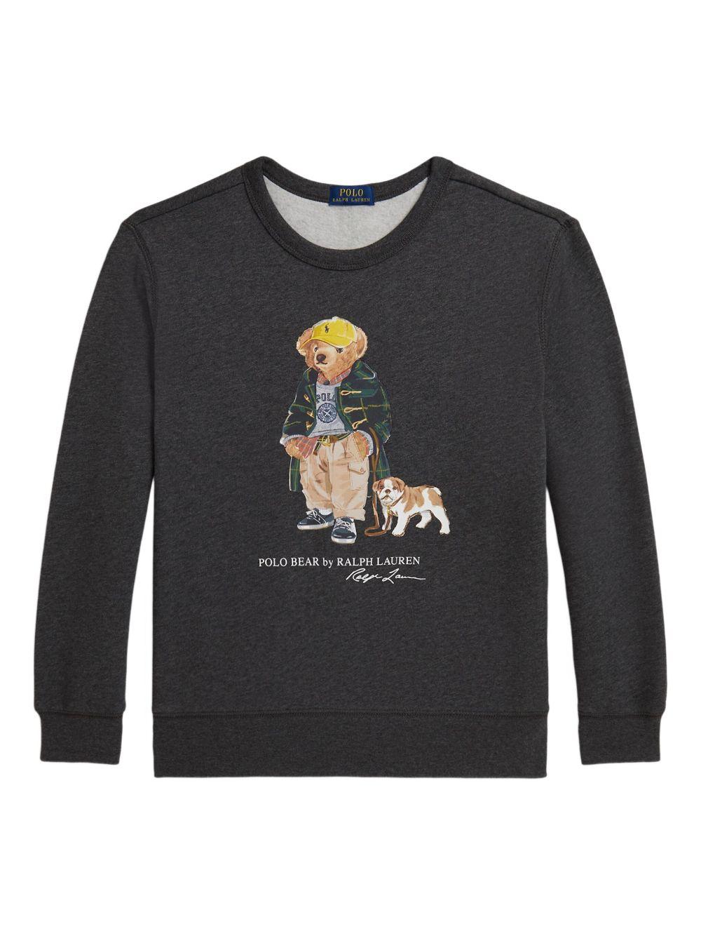 Felpa grigia scuro per bambino 323979490 001 Ralph Lauren Kids 