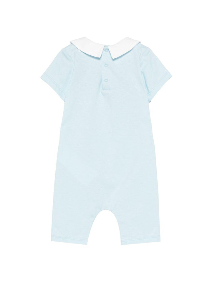 Tutina azzurra per neonato MUT04OLAA01 40304 Moschino Kids 