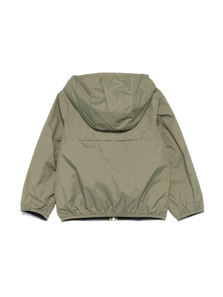 Giacca verde oliva per bambina