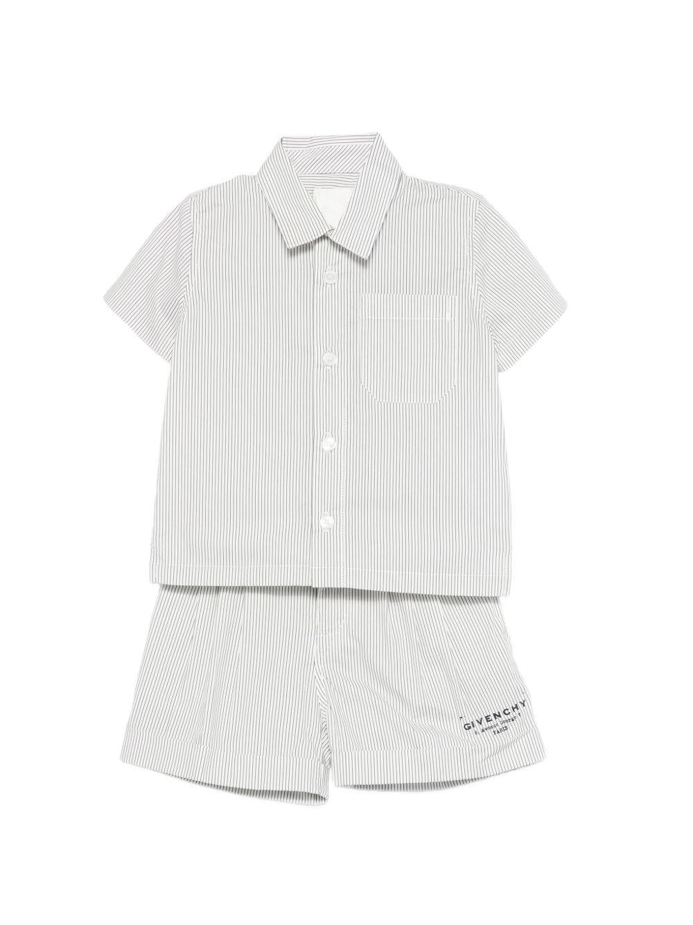 Completo ecru marine per neonato H31189 N78 Givenchy Kids 