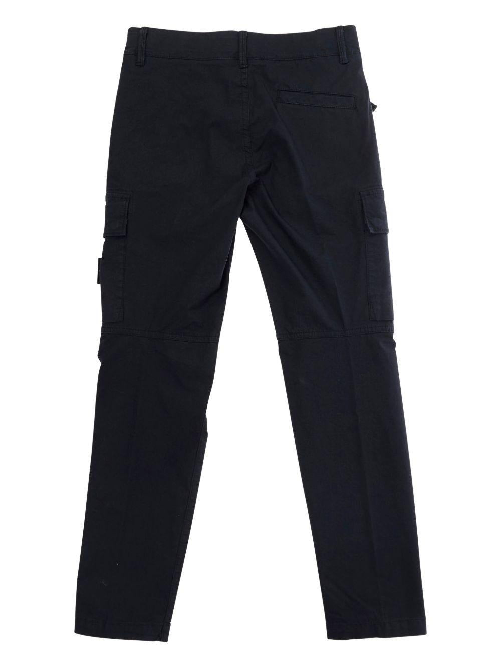 Pantalone nero per bambino 63100004S0001 V0020 Stone Island Kids 
