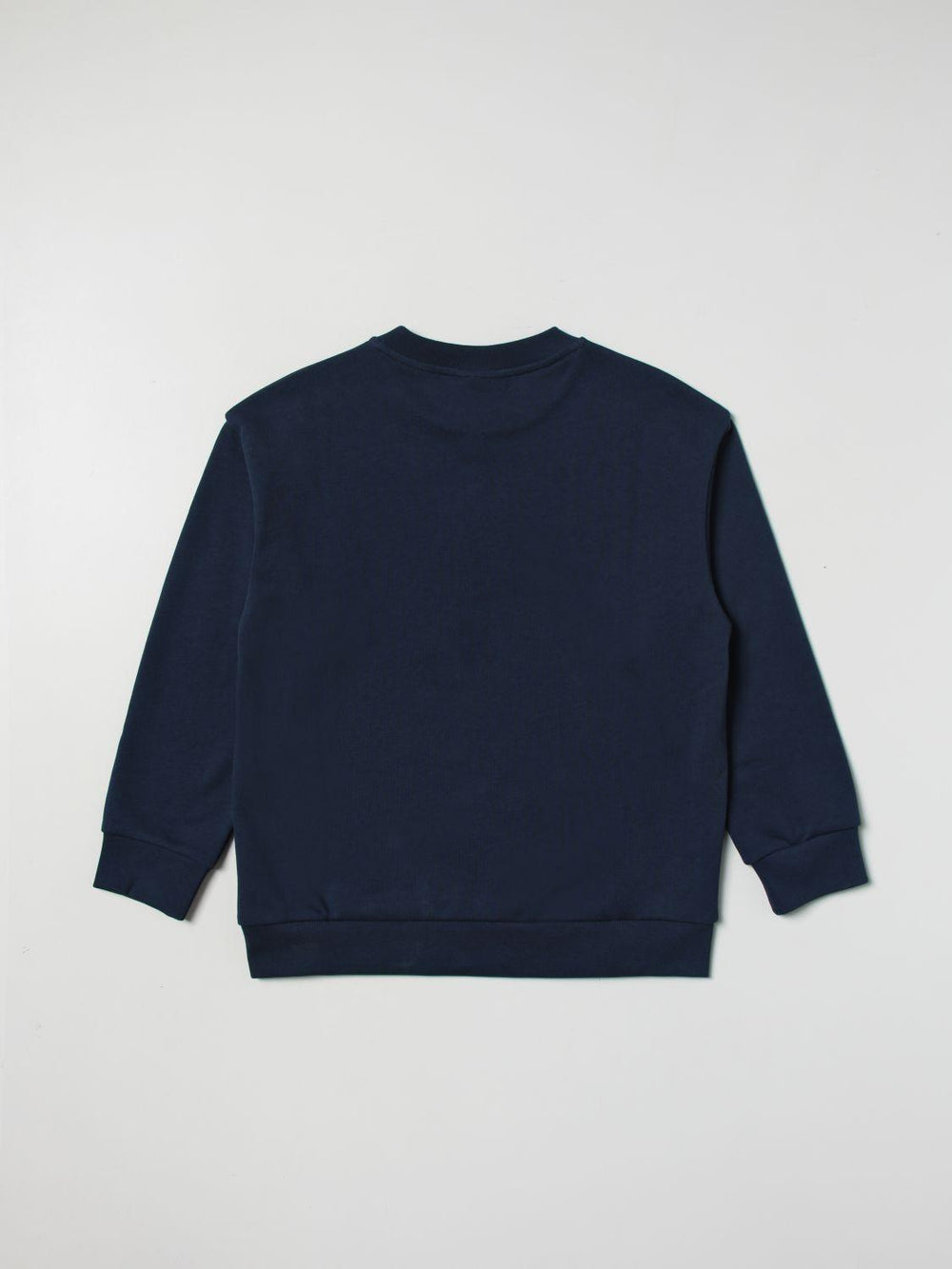 Felpa blu per bambino con logo JUH0515V0 F1I11 Fendi Kids 