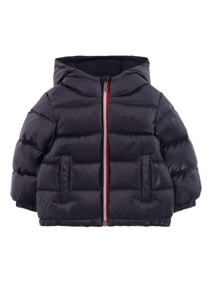 Giubbotto blu per neonato 9511A00002597Z8 742 Moncler Kids 