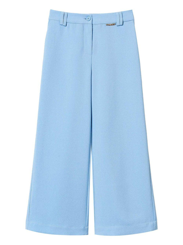 Pantalone blu fiordaliso per bambina