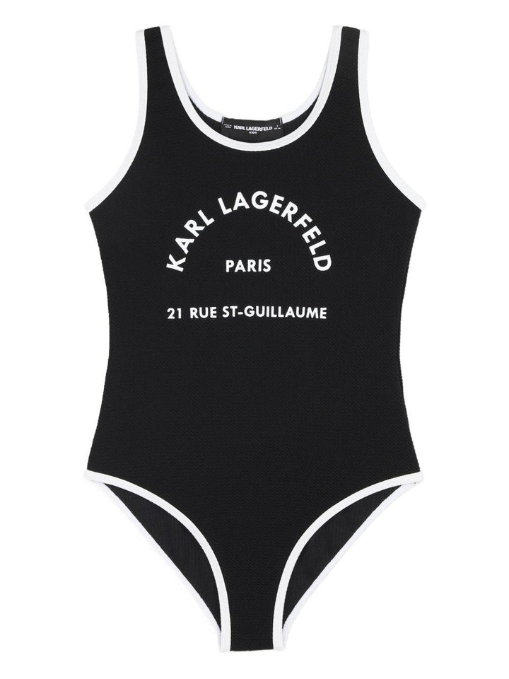 Costume entero per bambina Z31113 09B Karl Lagerfeld Kids 