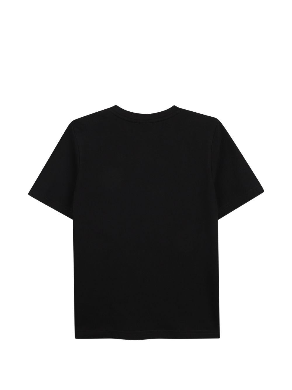T-shirt nera per bambino J52978 09B Boss Kids 