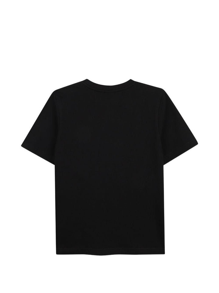 T-shirt nera per bambino J52978 09B Boss Kids 
