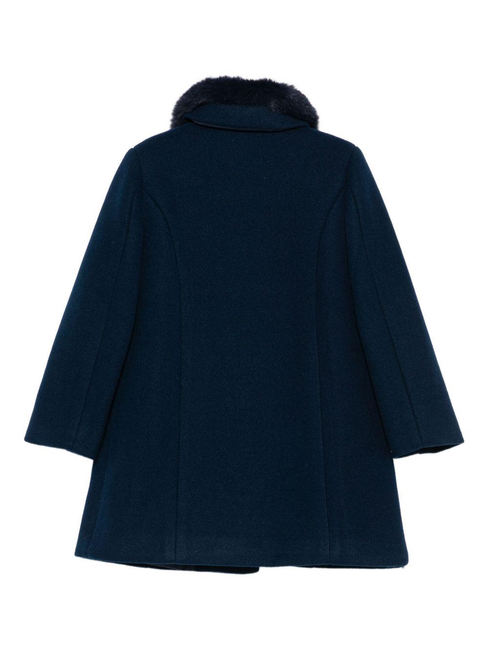 Cappotto blu scuro per bambina 5846 093 Abel & Lula 
