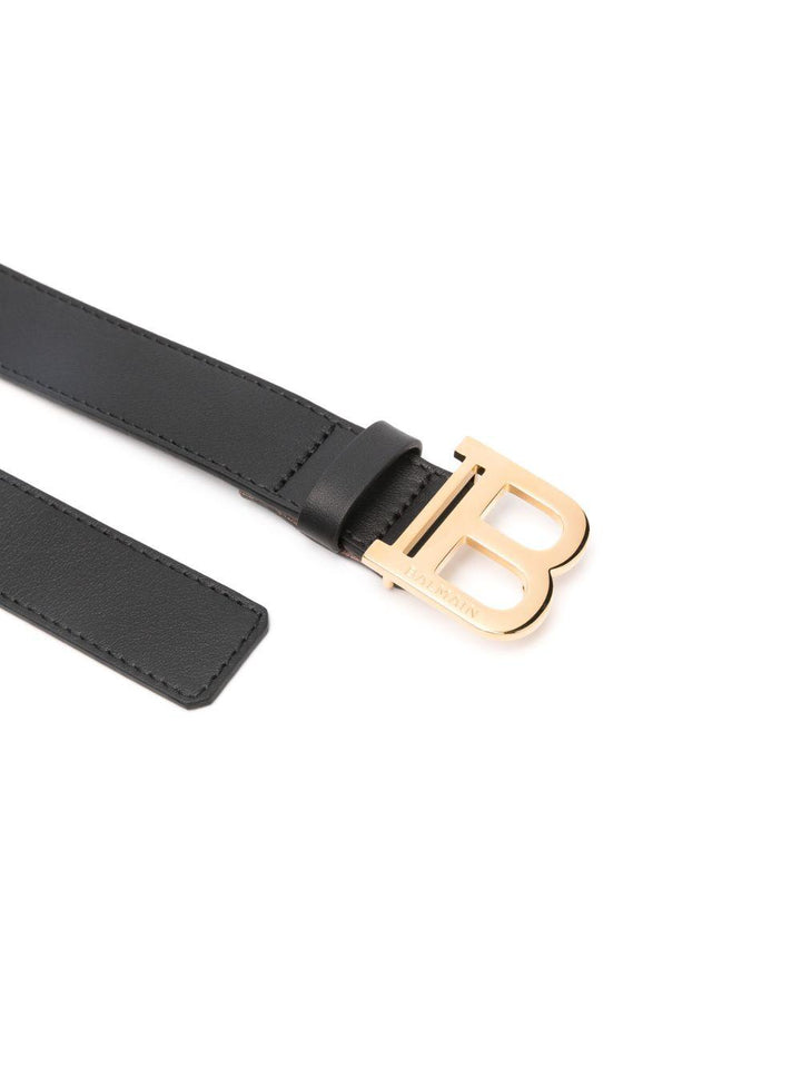 Cintura black/gold per accessori di Balmain Kids