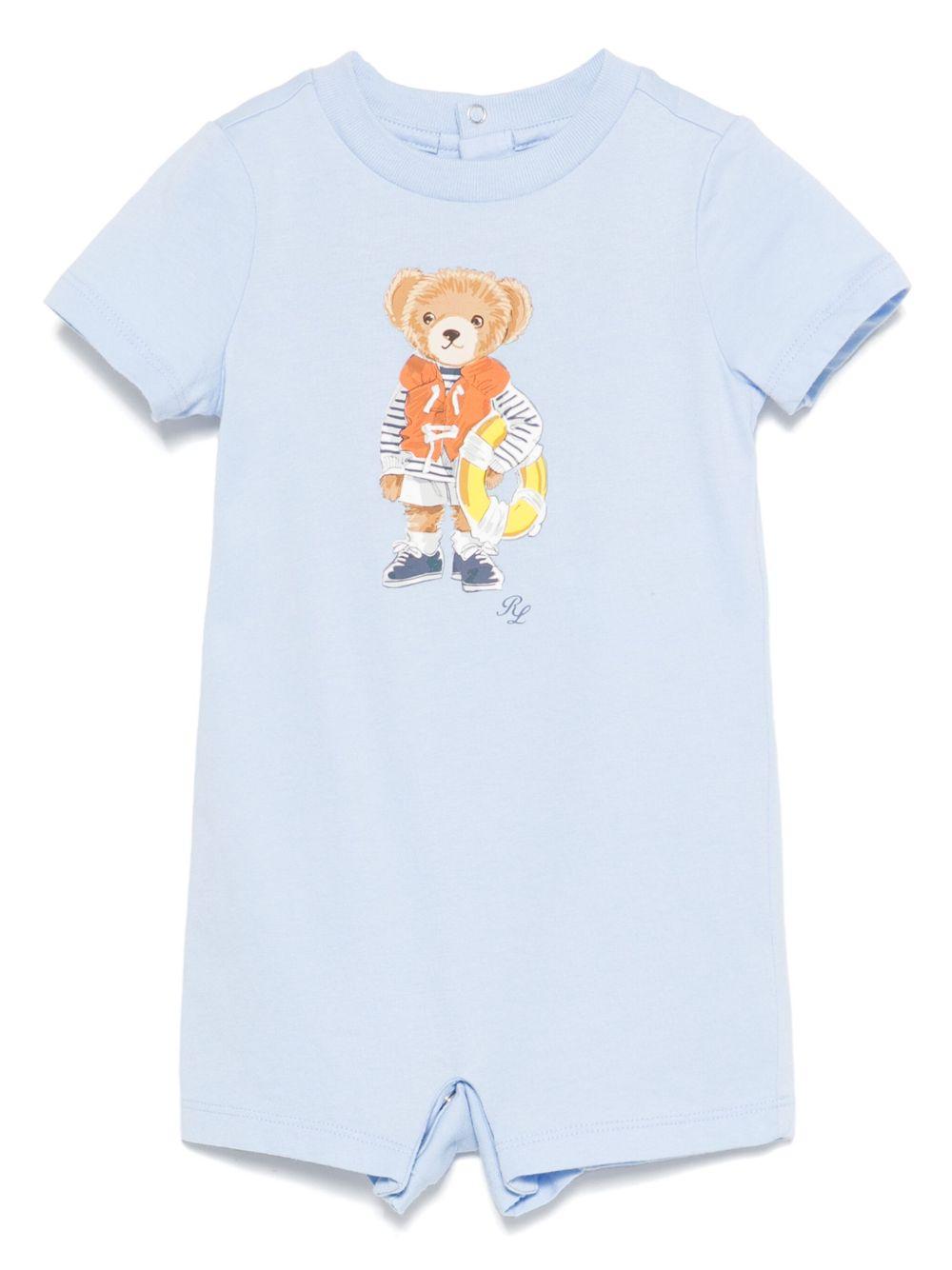 Tutina azzurra per neonato
