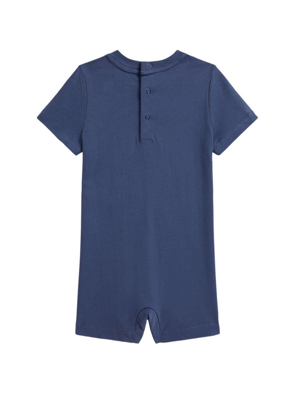 Tutina blu per neonato 320B18444 001 Ralph Lauren Kids 