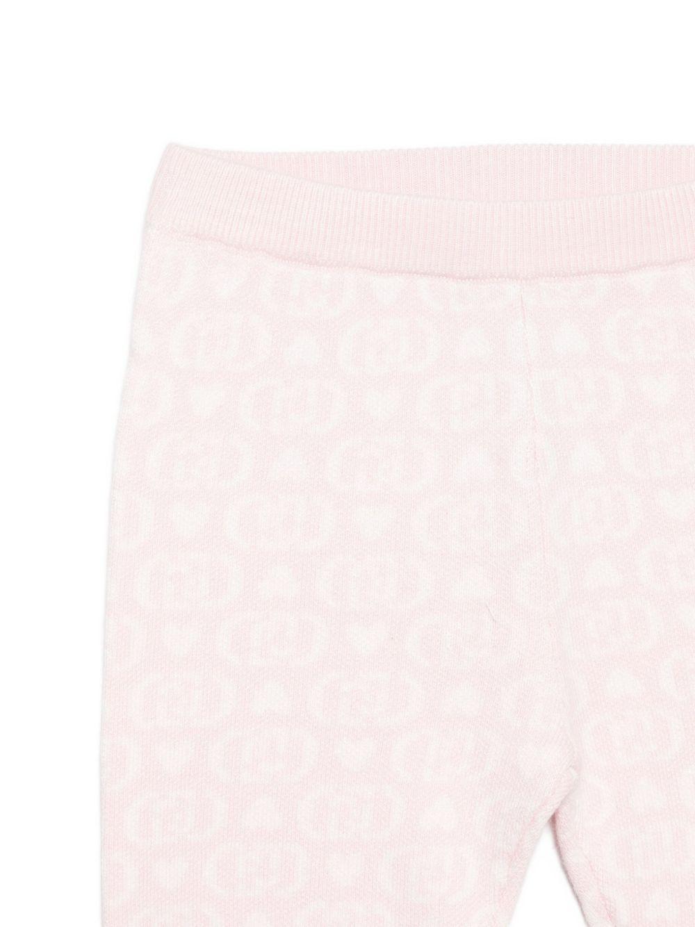 Completo sportivo rosa per neonata HF5081MA07E D6474 Liu Jo 