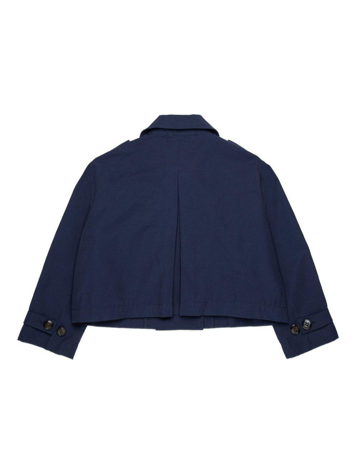 Giacca blu navy per bambina MX0281MX003 MX851 Max&co Kids 