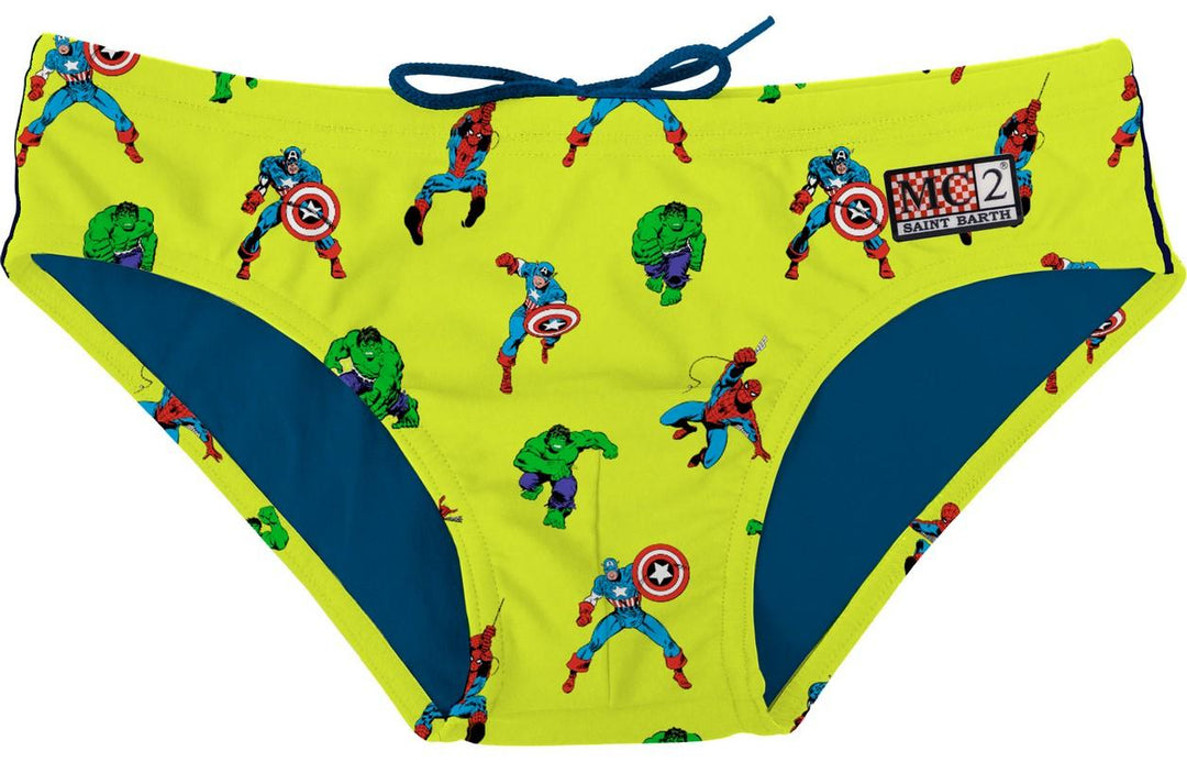 Costume giallo per bambino BIL0001 01639L MC2 Saint Barth Kids 