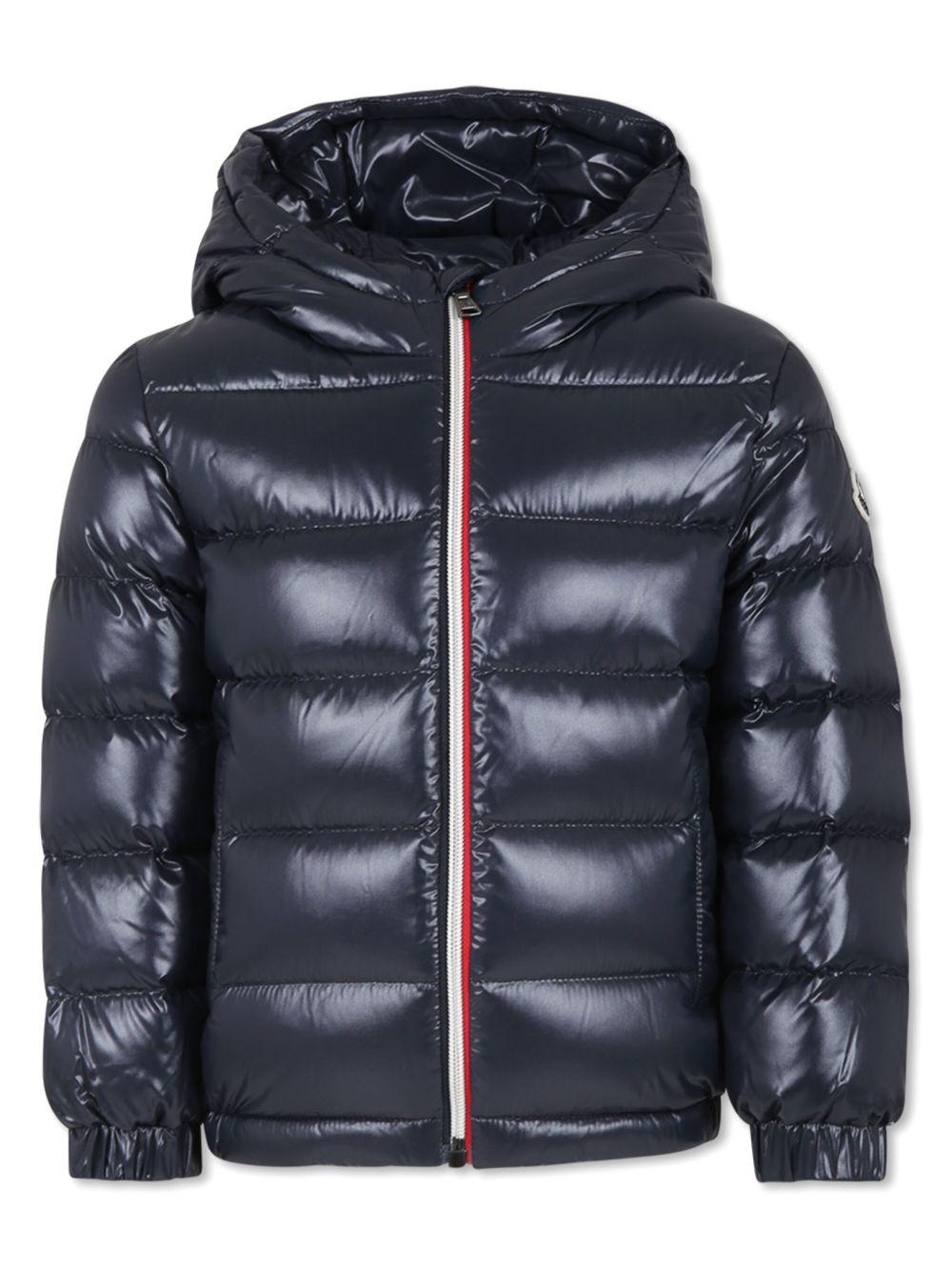 Giubbotto blu navy per bambino 9541A00022597Z8 742 Moncler Kids 