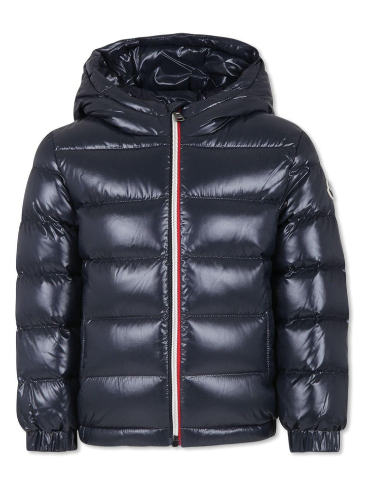 Giubbotto blu navy per bambino 9541A00022597Z8 742 Moncler Kids 