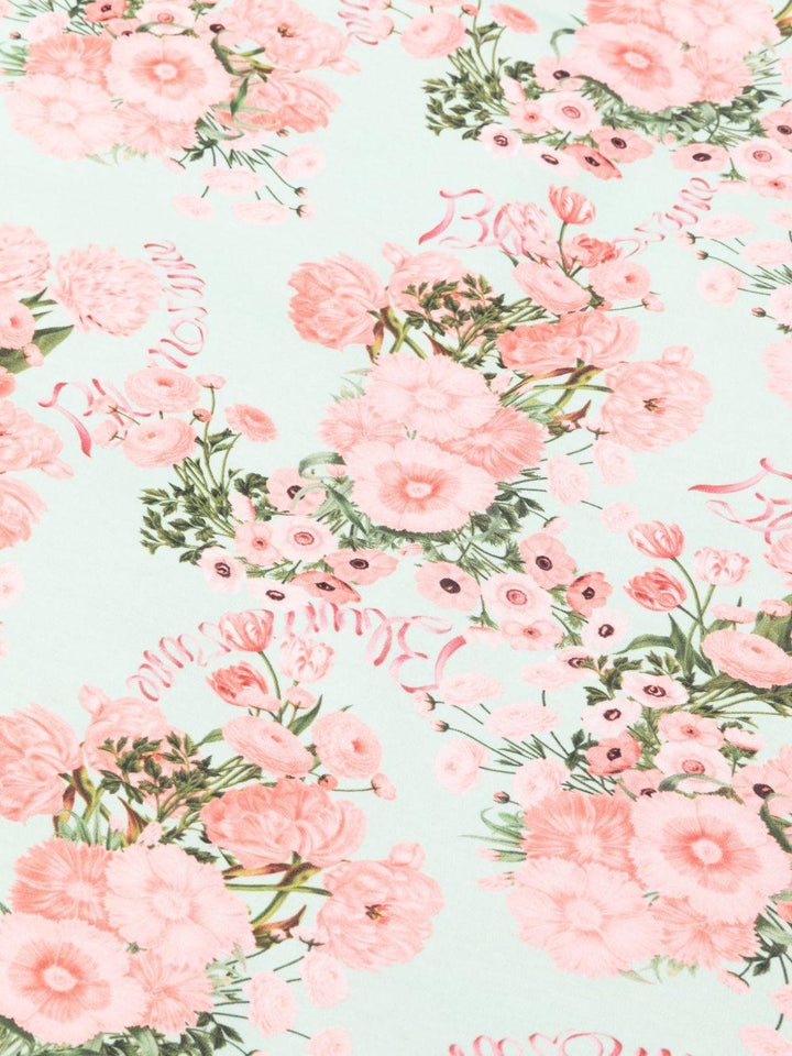 Coperta floreale per neonata BNCO0150JFB04 D999 Miss Blumarine 