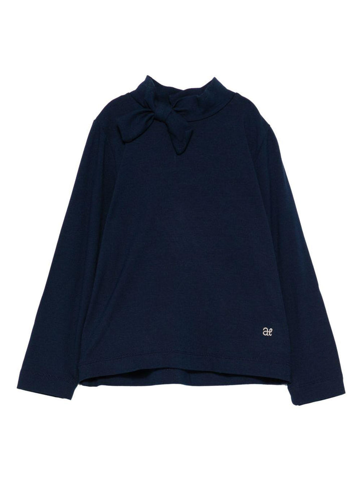 T-shirt blu scuro per bambina 5607 060 Abel & Lula 
