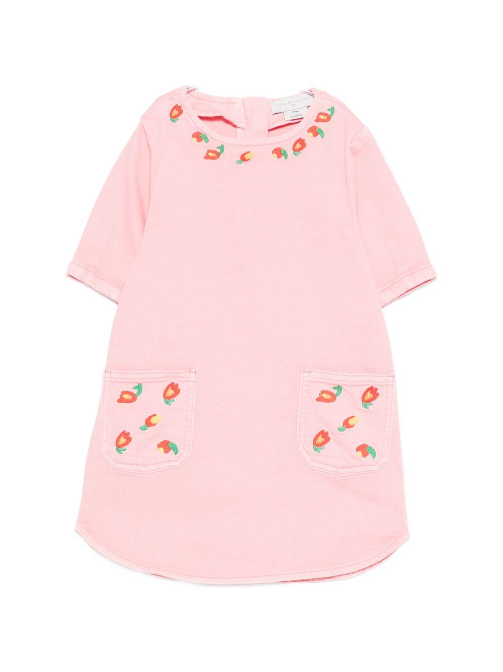 Abito rosa per bambina TY1C41Z0156 509 Stella McCartney Kids 