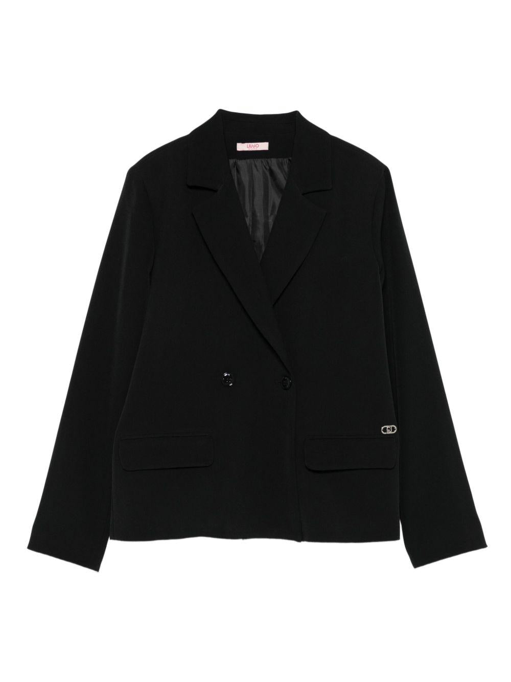 Blazer nero per bambina GF5019T7896 22222 Liu Jo 