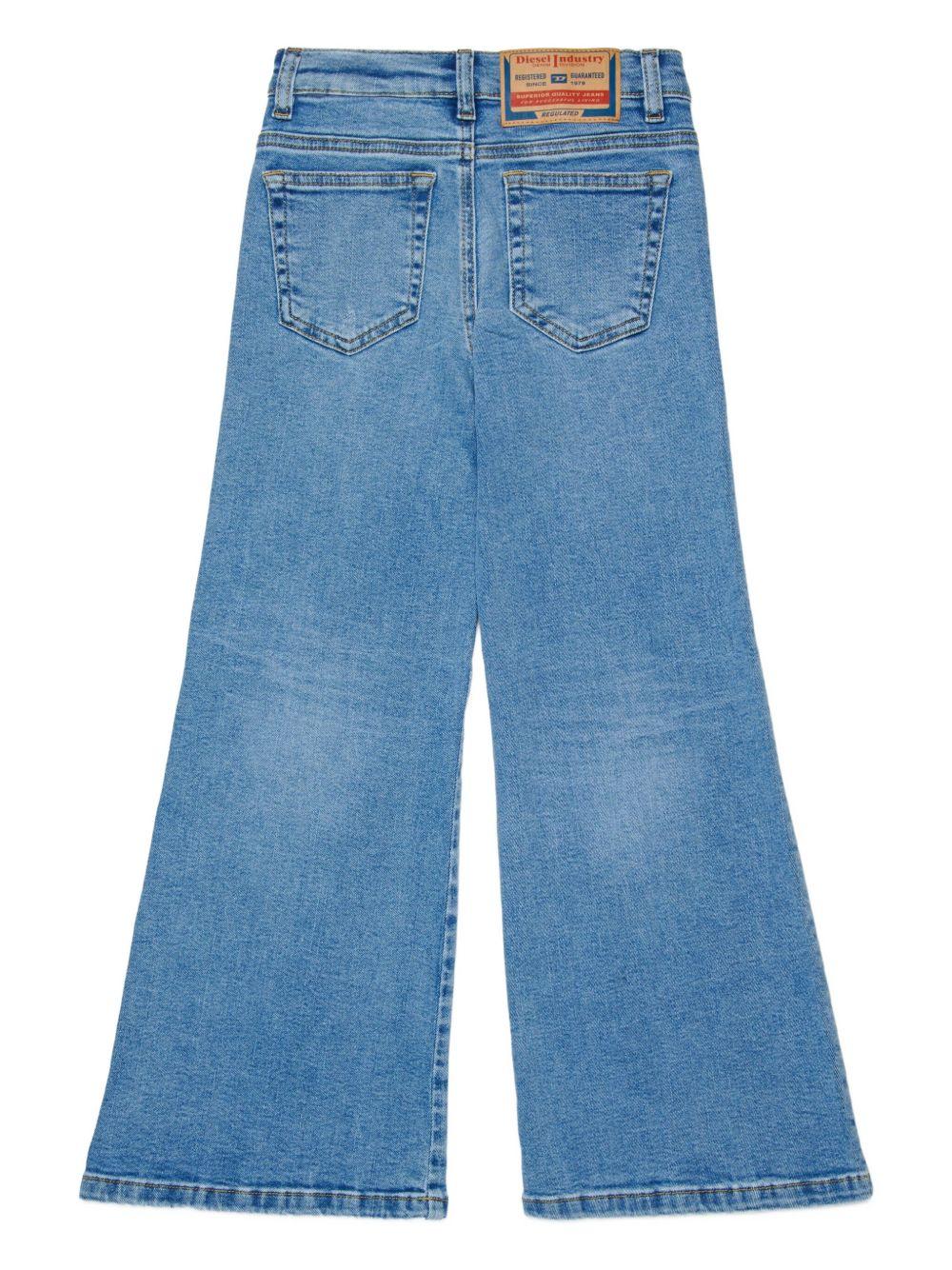 Jeans azzurri per bambina J00816KXBSX K01 Diesel Kids 