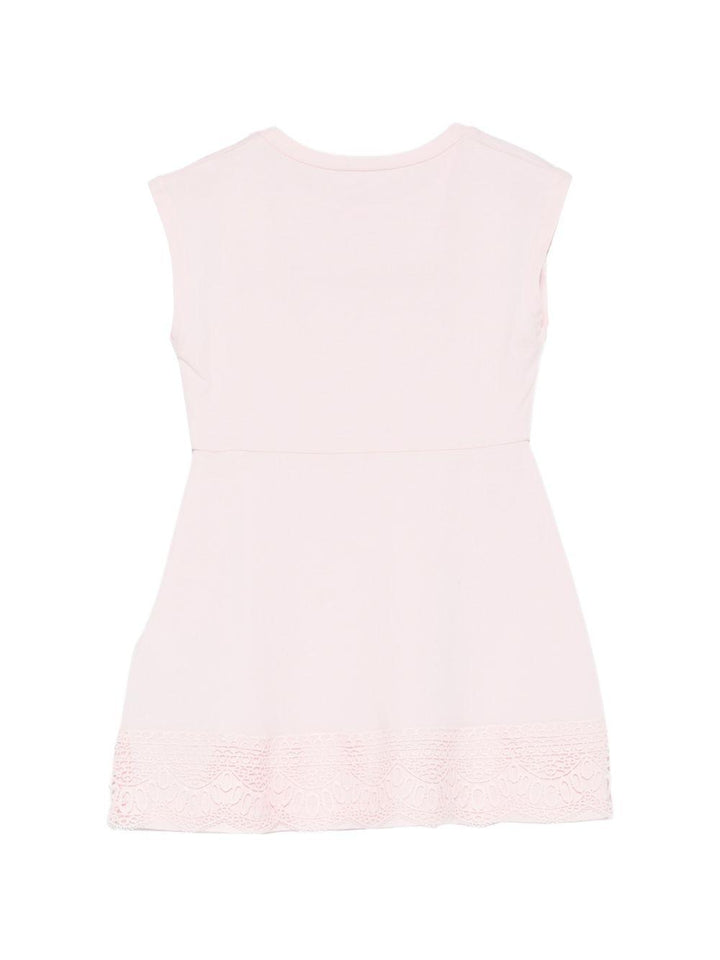 Abito rosa chiaro per bambina KA6014JS003 X0672 Liu Jo 