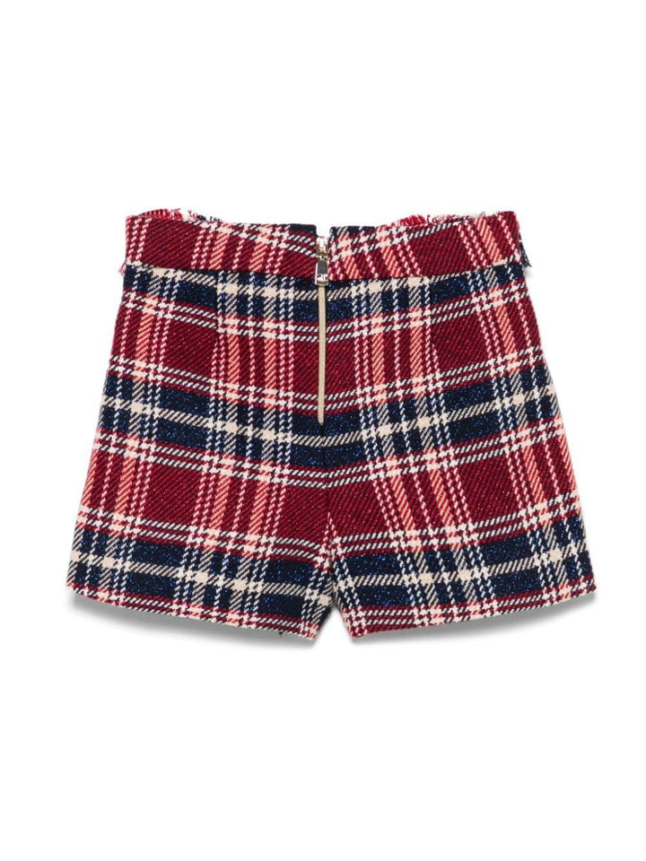 Pantalone rosso/bianco/blu per bambina