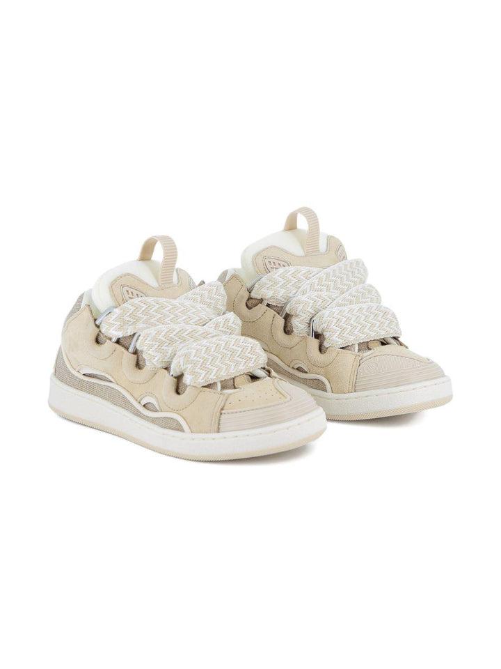 Sneakers beige per bambino N30329 P82 Lanvin Enfant 