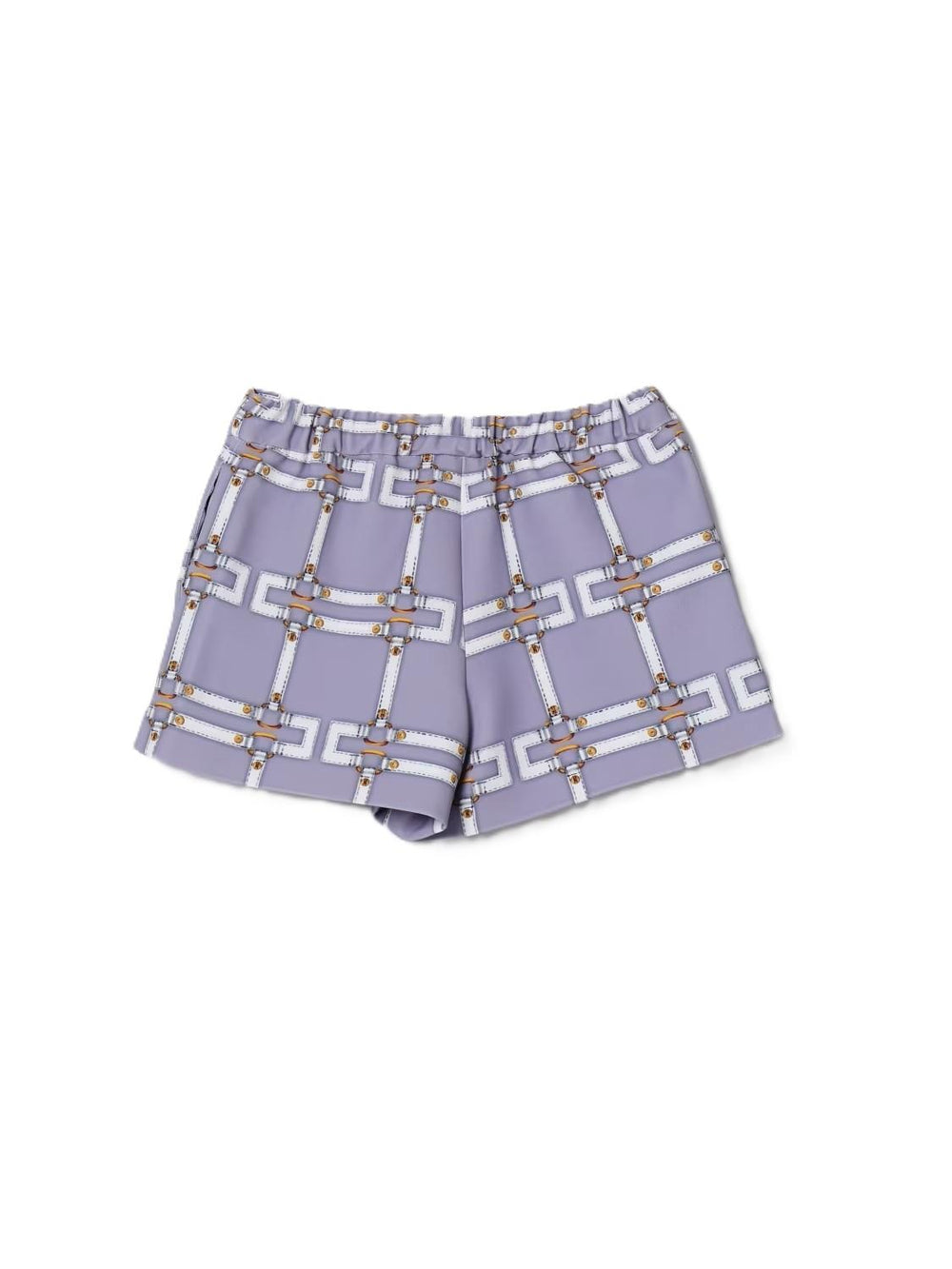 Bermuda lilla per bambina EGBE0280GAE01 8125 Elisabetta Franchi Kids 