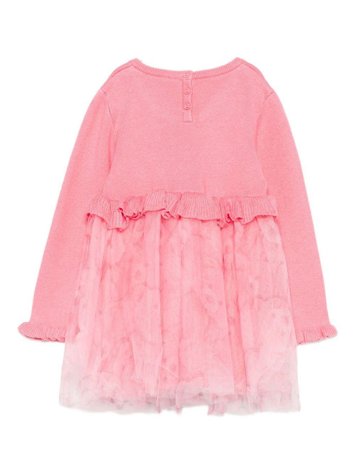Abito rosa camelia per neonata HF5059MA07E M9981 Liu Jo 