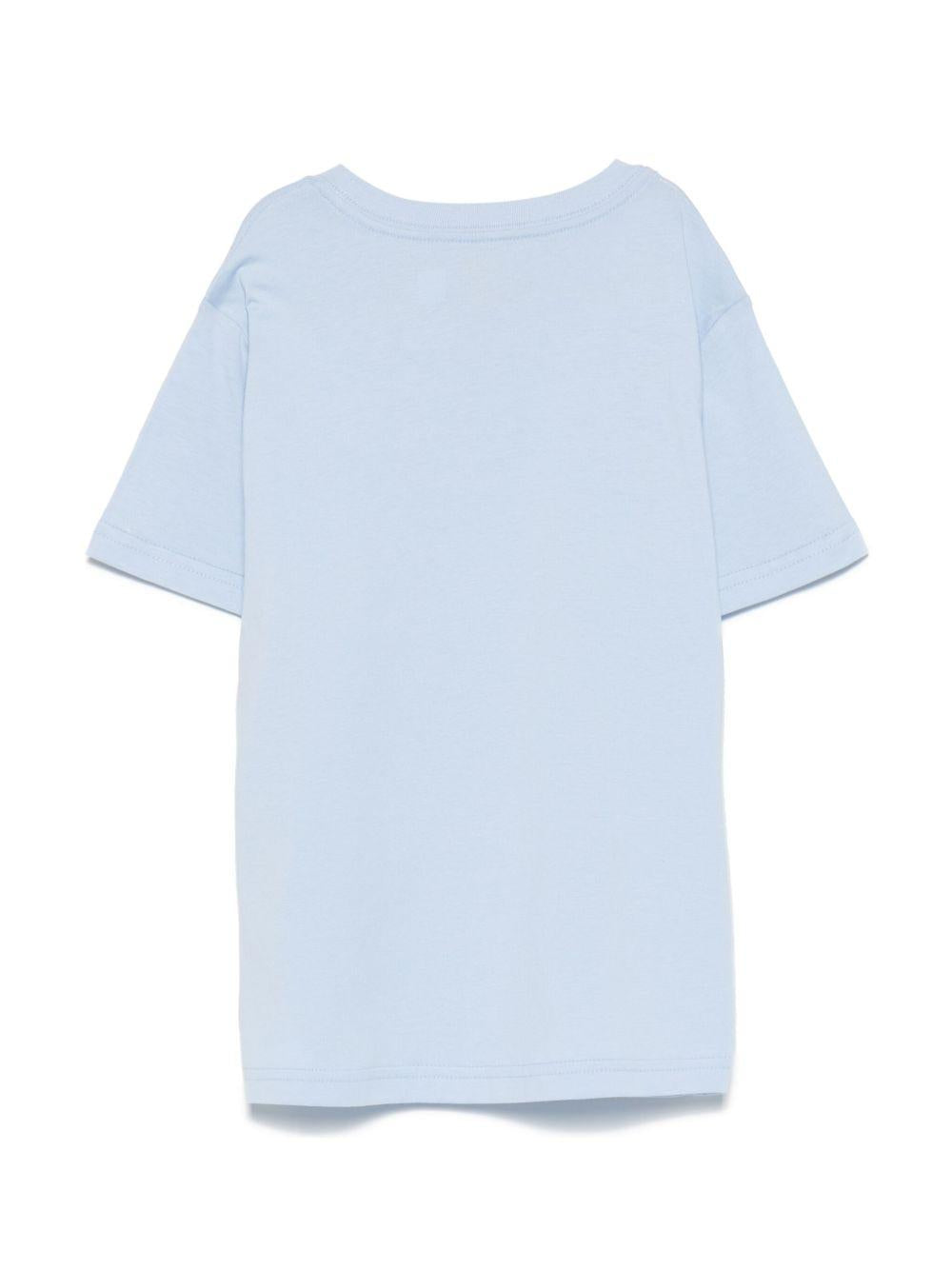 T-shirt celeste per bambino