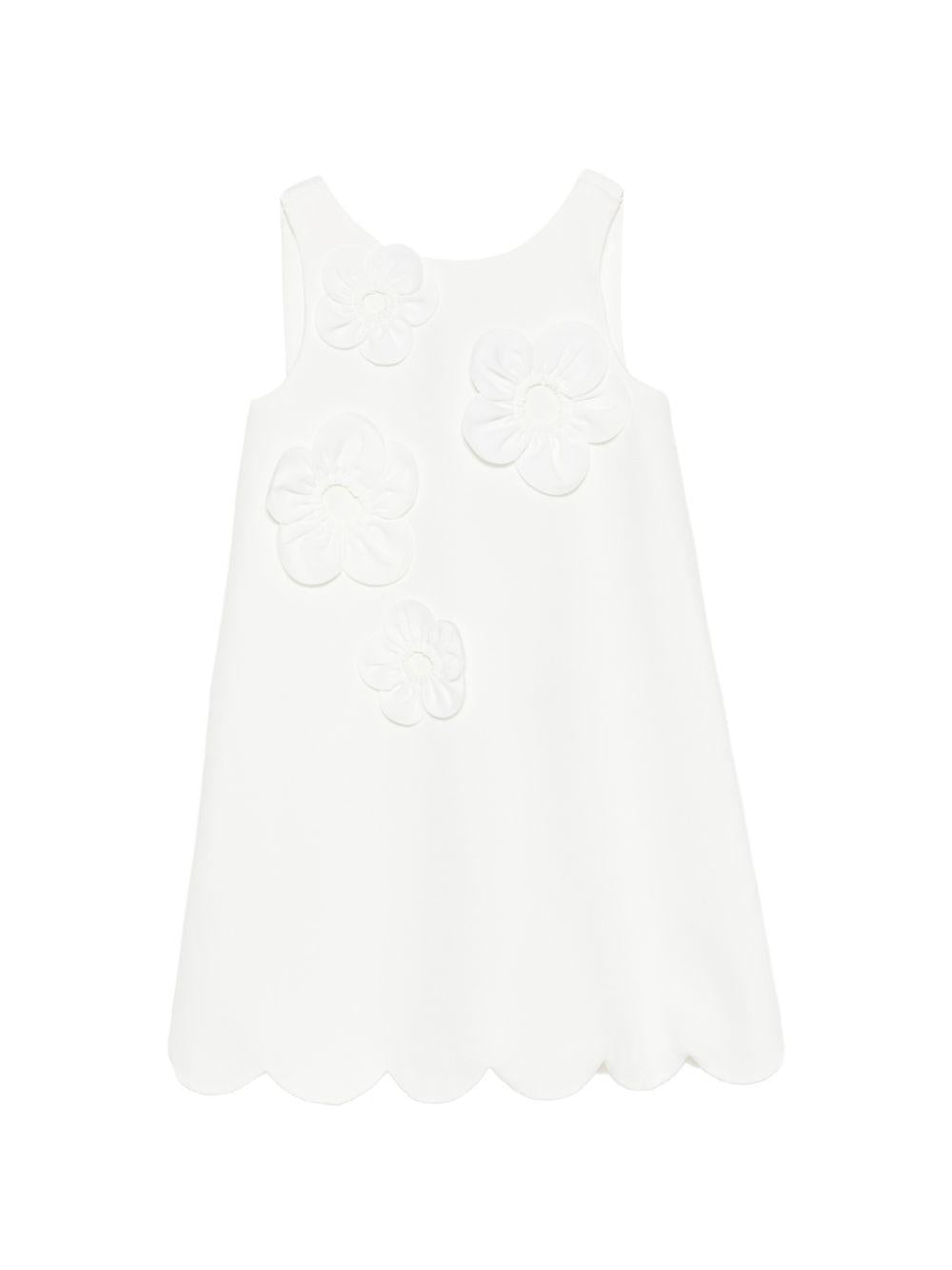 Abito bianco per bambina 5055 003 Abel & Lula 