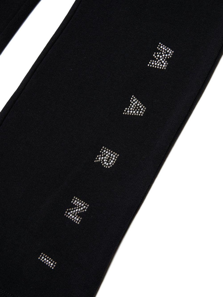 Pantalone nero per bambina M01911M00SH 0M900 Marni Kids 