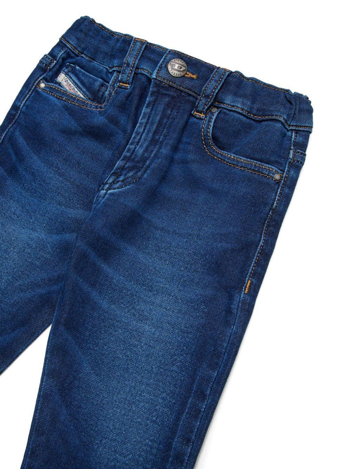 Jeans blu navy per neonato