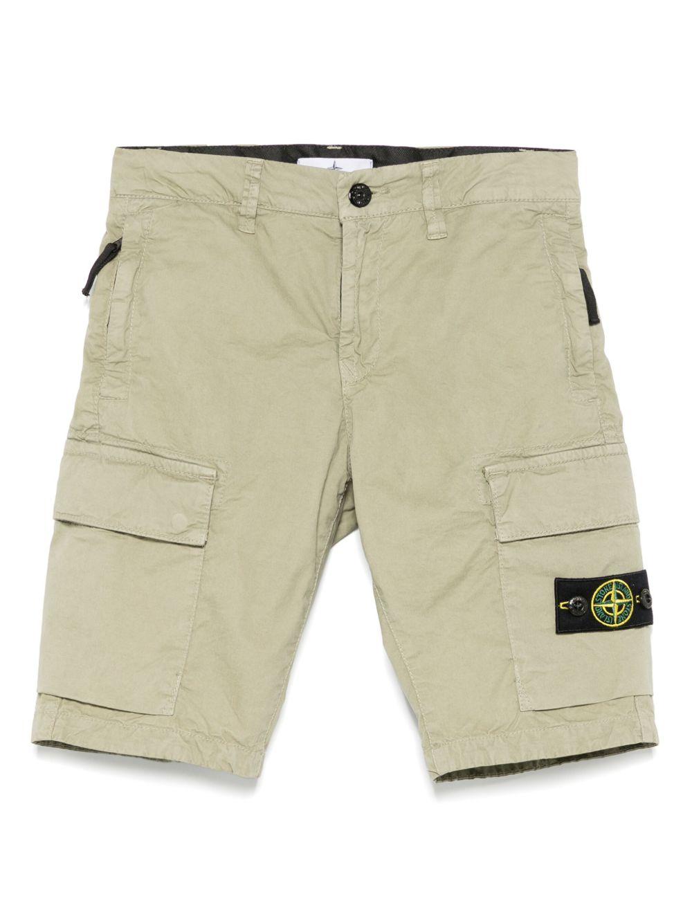 Bermuda beige per bambino 6L100002S0009 V0168 Stone Island Kids 